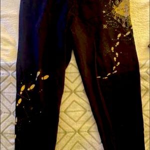 Torrid size 3 Harry Potter Marauders Map leggings!